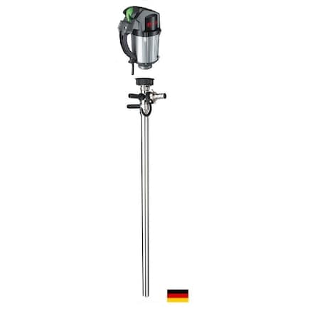Flux Liquid Saver Drum Pump, Stainless Steel, 39" Long, Exp Proof Motor, 120V, 60Hz, 1ph, 460 Watts Power. 24-ZORO0186